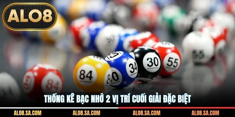 Thống kê bạc nhớ 2 vị trí cuối giải đặc biệt